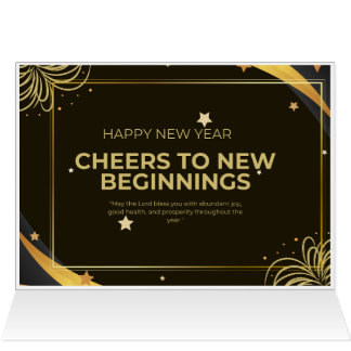 New Year Gift Card: A Fresh Start