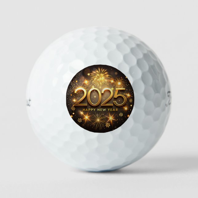 New Year Golf Ball 2025 (Front)