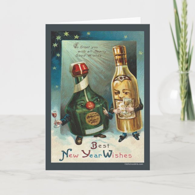 New Year Greeting Card (Front)