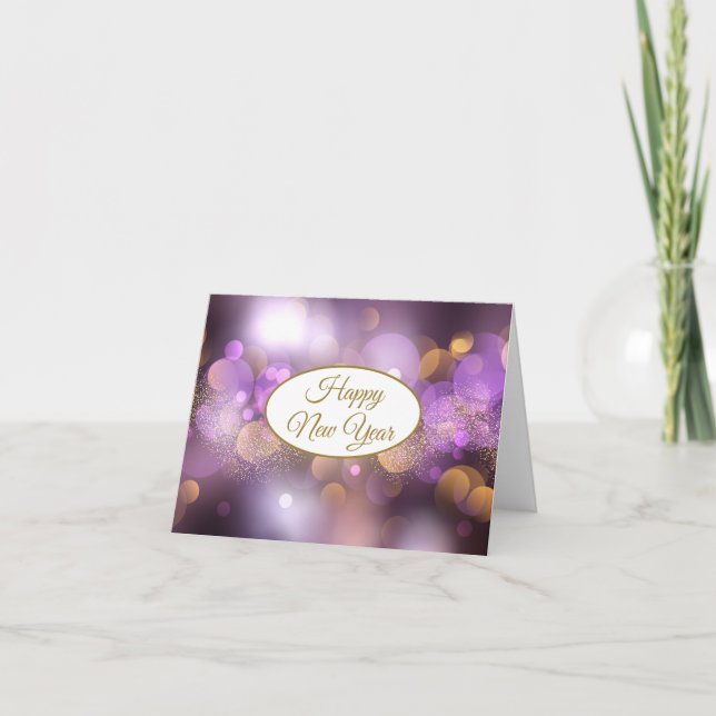 New Year Holiday Card (Front)