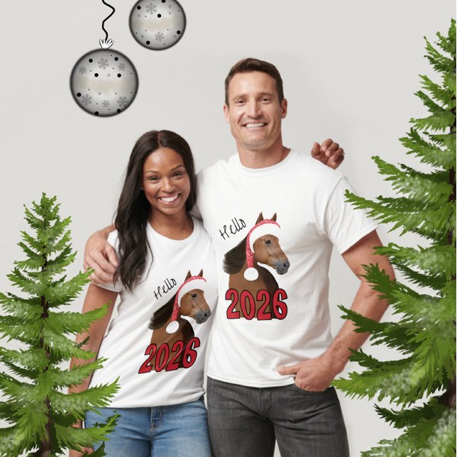 New Year horse T-Shirt (Creator Uploaded)