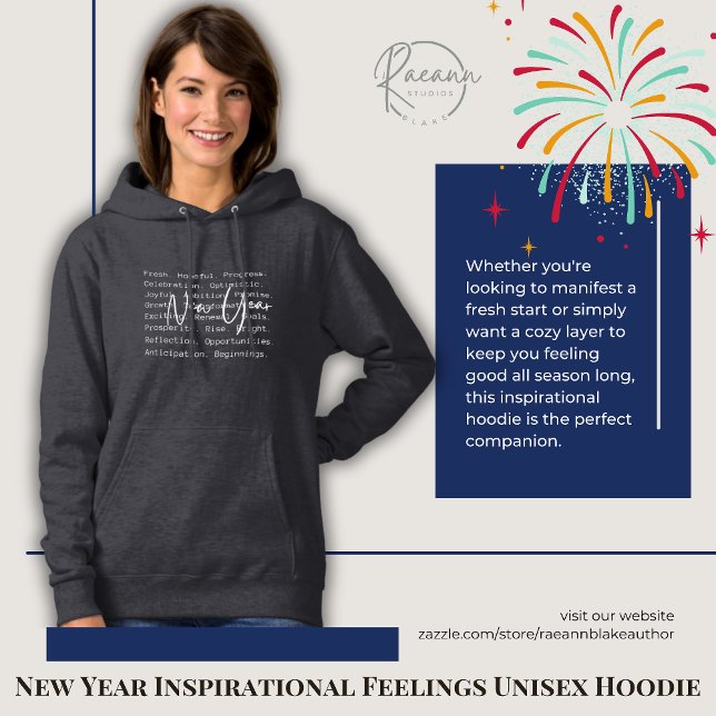 New Year Inspirational Feelings Unisex Hoodie (Creator Uploaded)