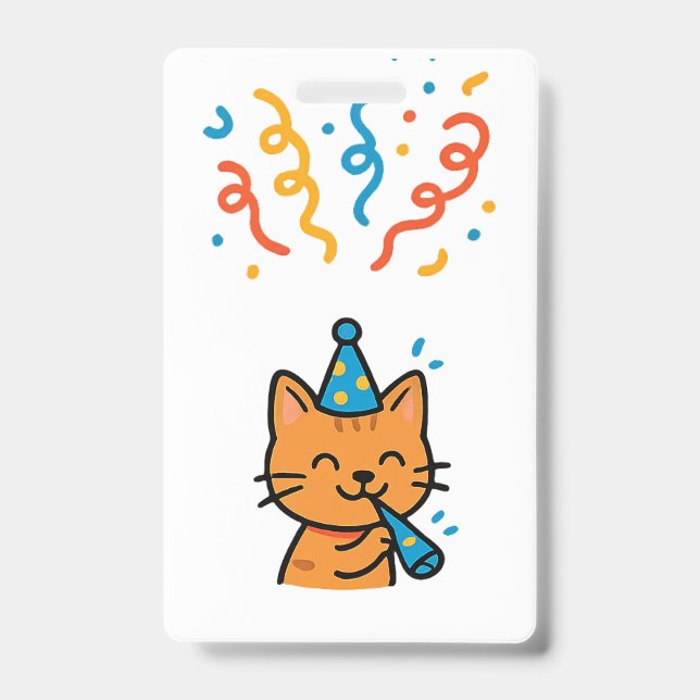 New Year Invitation Badge   ID Badge (Front)