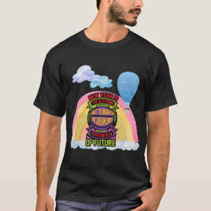 New Year is the Glittering Light Cloudy Sky T-Shirt
