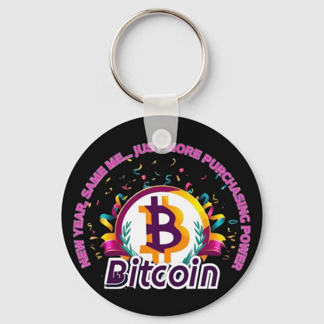 New Year  Key Ring (Front)