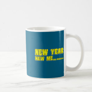 New Year Mental Breakdown Funny Artwork Coffee Mug