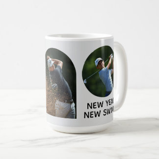 New Year motivational custom add your own photo Coffee Mug