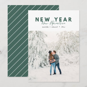 New year new adventure photo holiday card