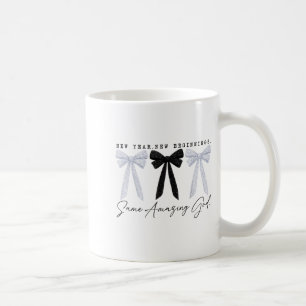 New Year New Beginnings Same Amazing God Coquette Coffee Mug