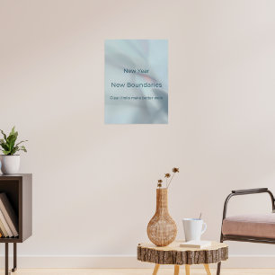 NEW YEAR, NEW BOUNDARIES POSTER