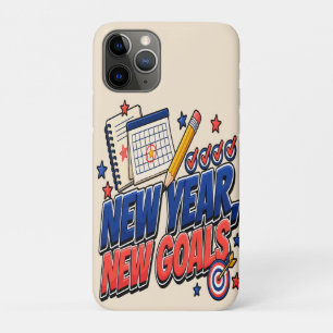 New year, new goals iPhone 11 pro case