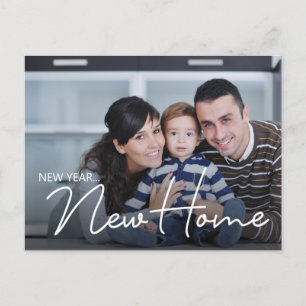 New Year New Home Family Photo New Address Holiday