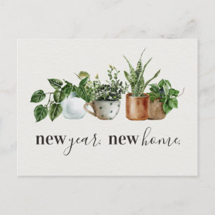 New Year New Home Moving Announcement