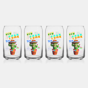 New Year New Me Can Glass