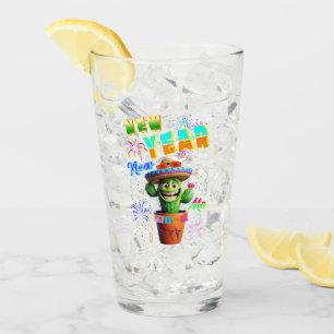New Year New Me Glass