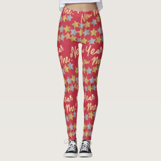 New Year New Me,Happy New Year 2025 Festive Leggings