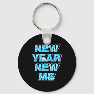 New Year New Me Key Ring