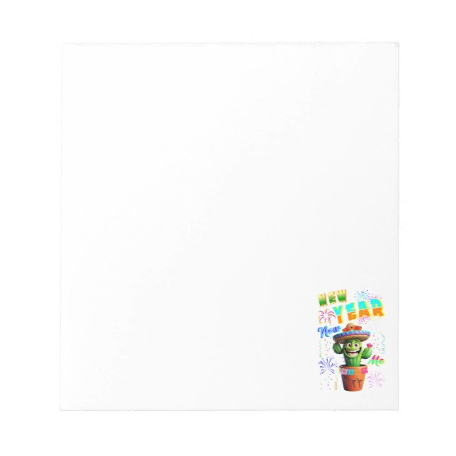 New Year New Me Notepad (Front)