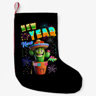New Year New Me Small Christmas Stocking