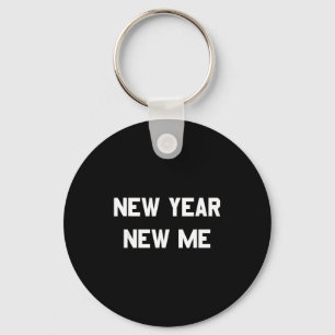 New Year New Me Workout Goals  Key Ring