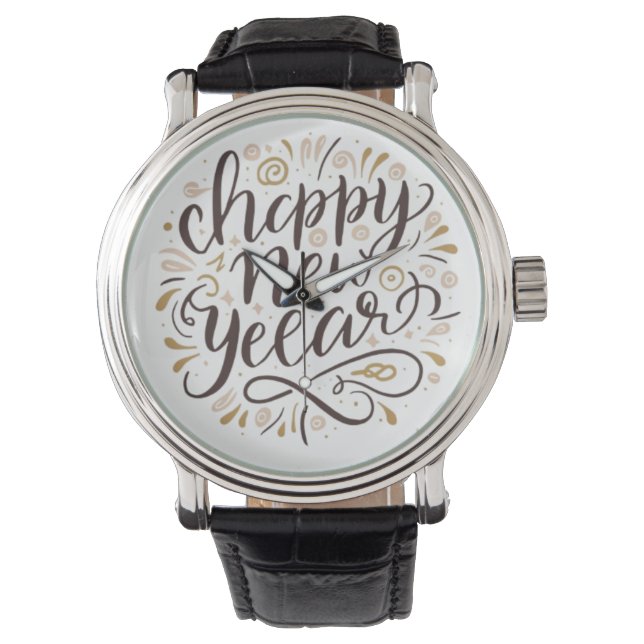 NEW YEAR New START , Happy New Years Watch (Front)