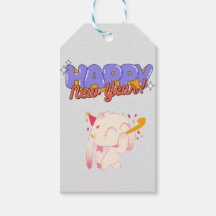 "New Year, New Vibes" Gift Tags