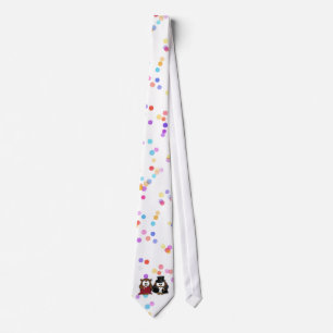 new year owl tie