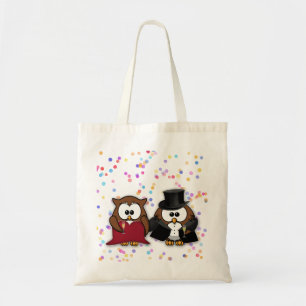new year owl tote bag