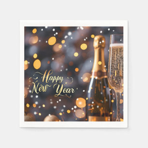 New Year Paper Napkin