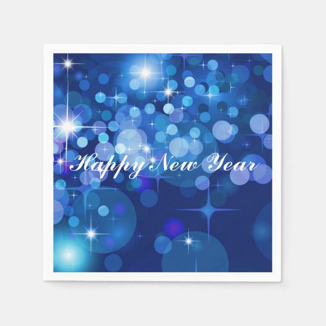 New Year Paper Napkins (Front)