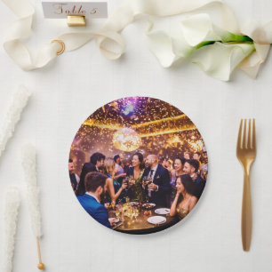 New Year  Paper Plate