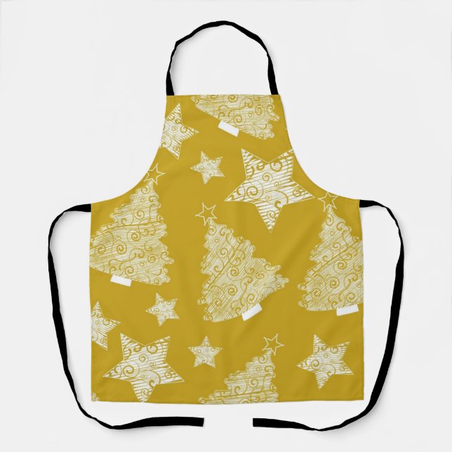 New year pattern apron (Front)