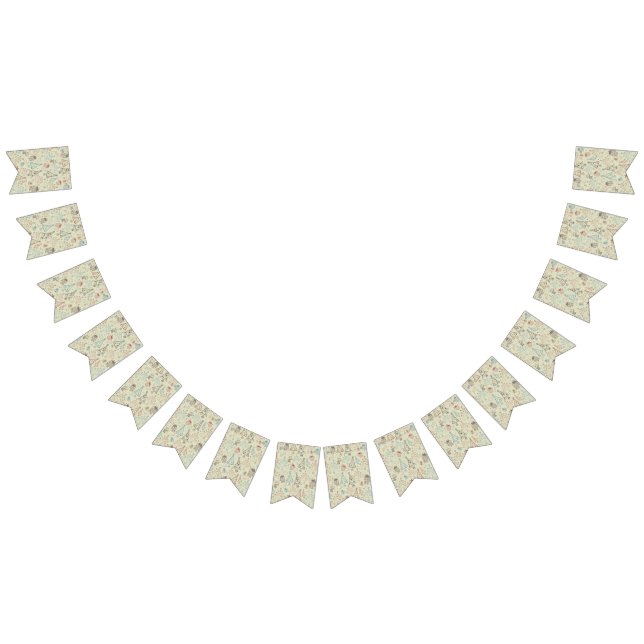 New year pattern bunting  (All)