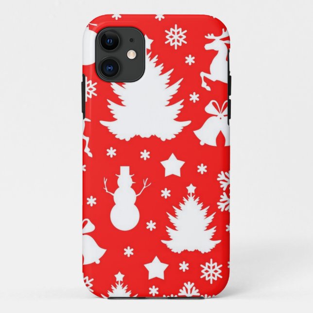 New year pattern Case-Mate iPhone case (Back)