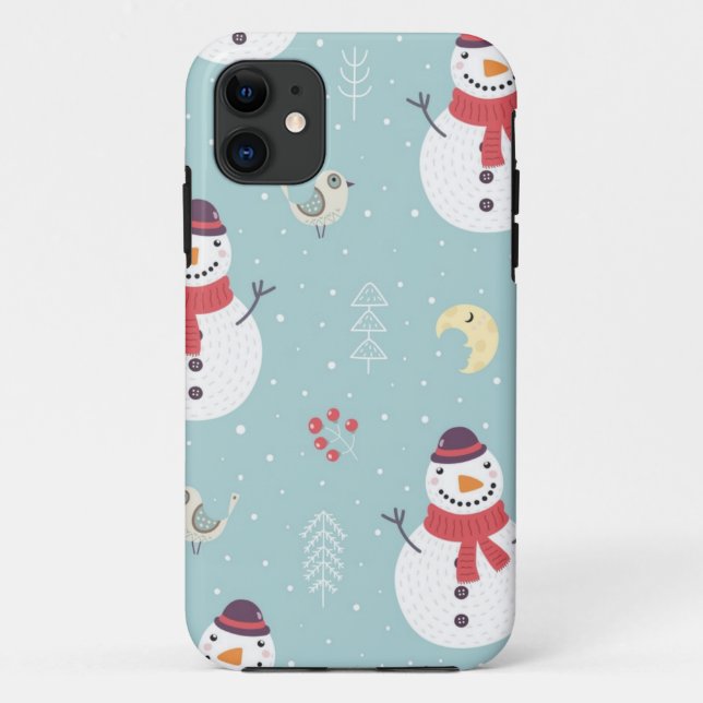 New year pattern Case-Mate iPhone case (Back)