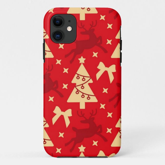 New year pattern Case-Mate iPhone case (Back)