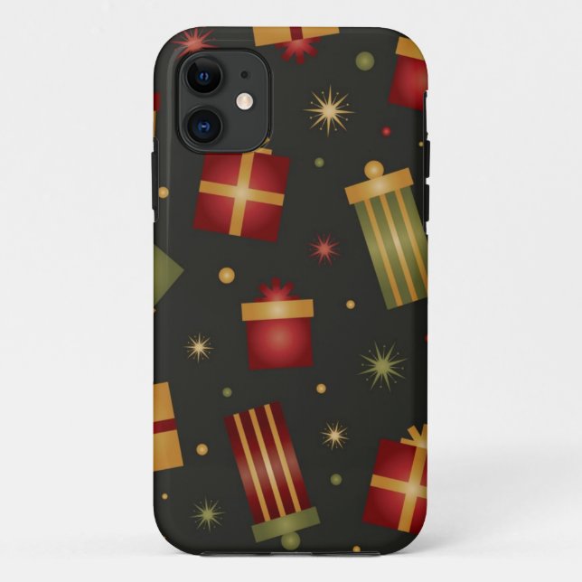 New year pattern Case-Mate iPhone case (Back)