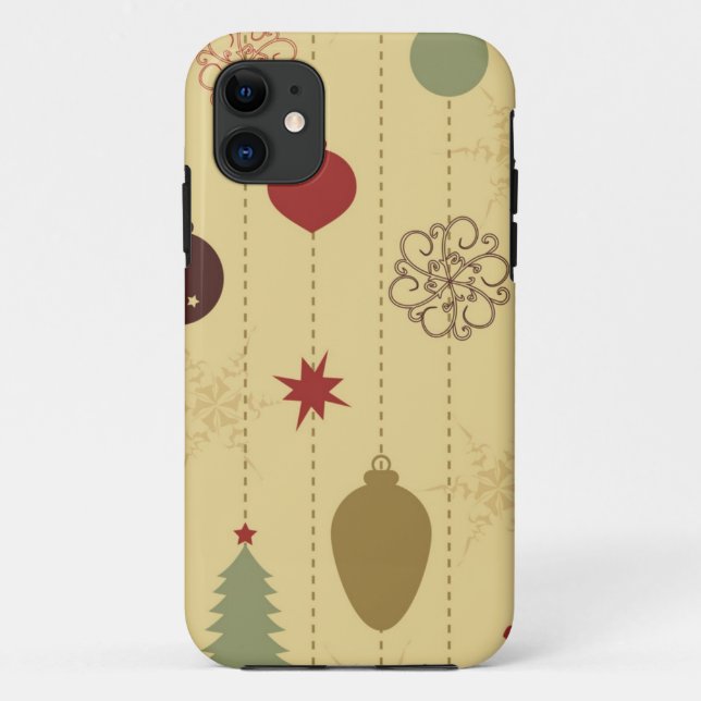 New year pattern Case-Mate iPhone case (Back)