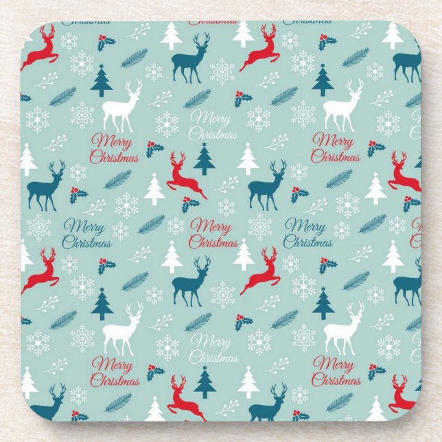 New year pattern coaster (Front)