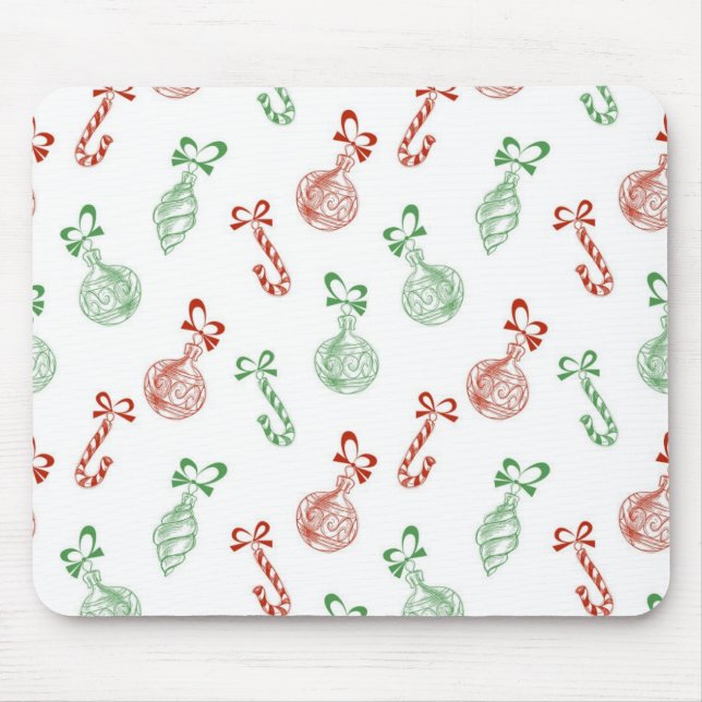 New year pattern mouse pad (Front)