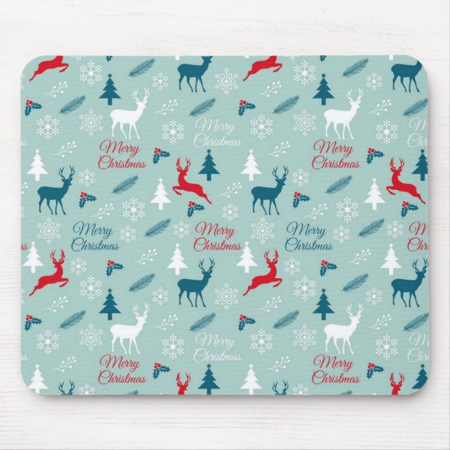 New year pattern mouse pad (Front)