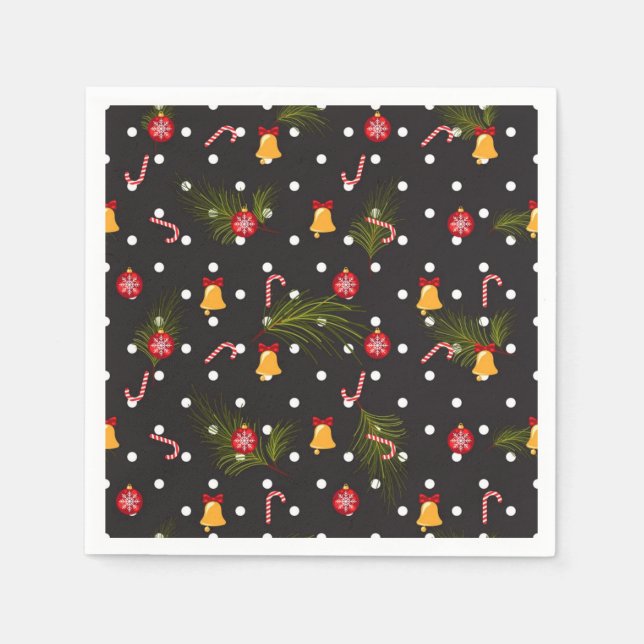 New year pattern napkin (Front)