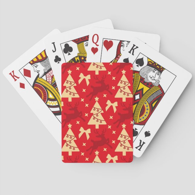 New year pattern playing cards (Back)