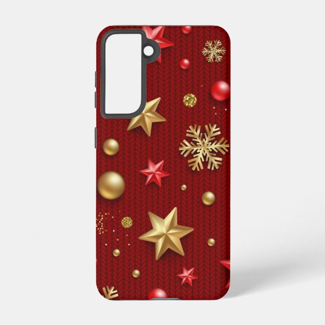 New year pattern samsung galaxy s21 case (Back)