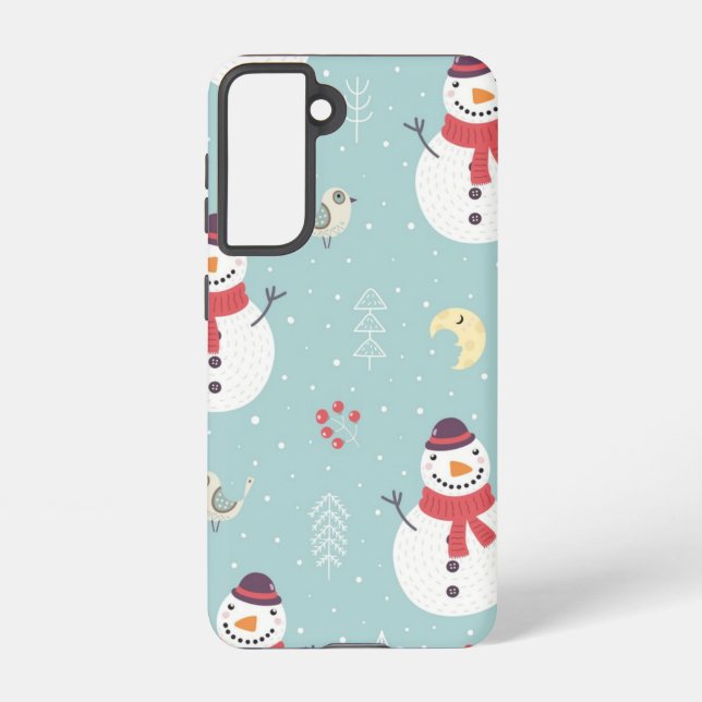 New year pattern samsung galaxy s21 case (Back)