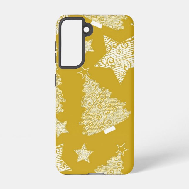 New year pattern samsung galaxy s21 case (Back)
