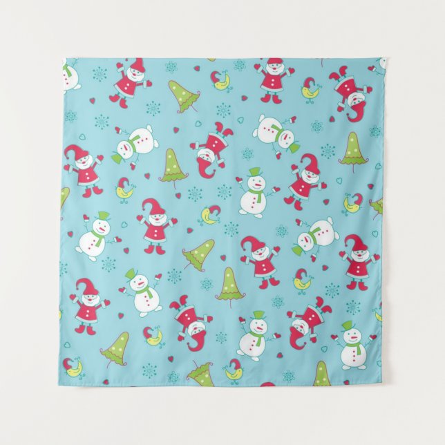 New year pattern tapestry (Front)