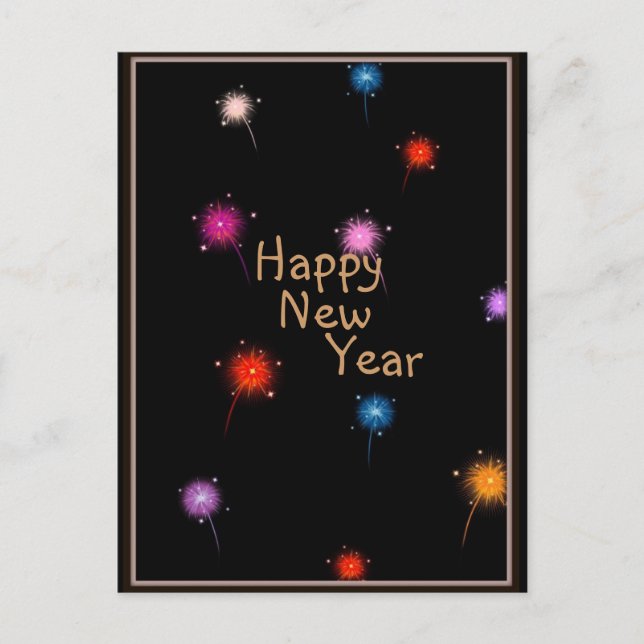 New Year Postcard (Front)