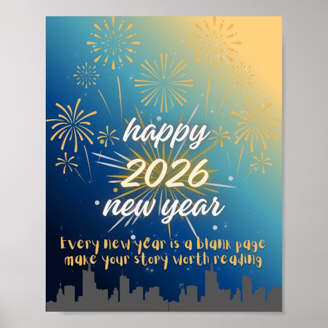 new year poster (Front)