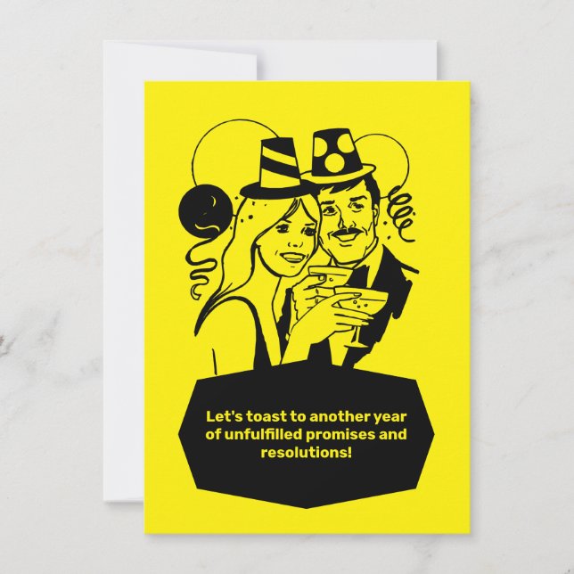 New Year’s Eve Countdown Party Invitation (Front)